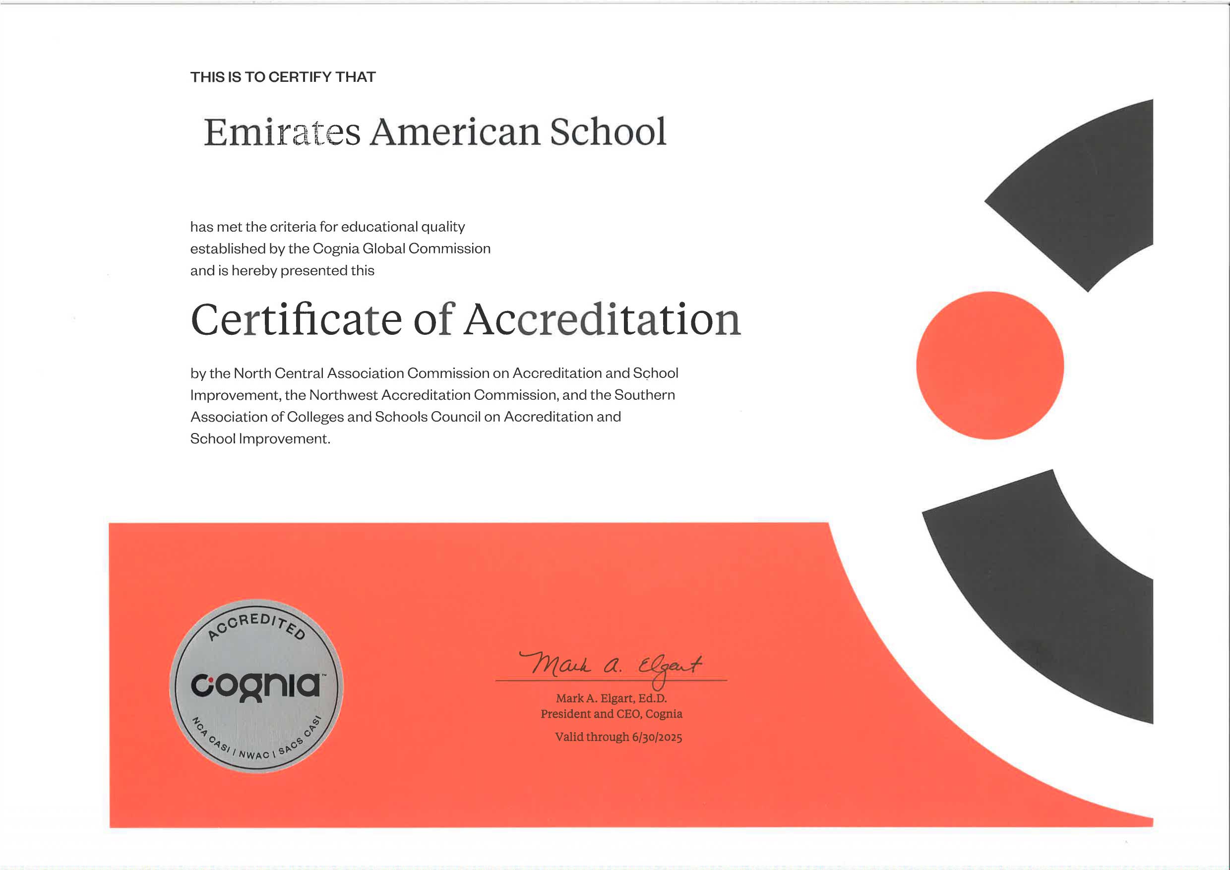 Cognia-Certification